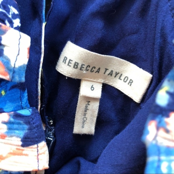 Rebecca Taylor Floral Dress Romper - Picture 6 of 8